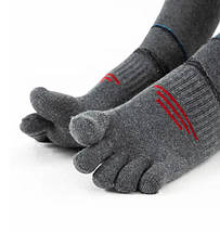 Чоловічі шкарпетки з пальцями SPORT (40-43) повсякденні, фото 4