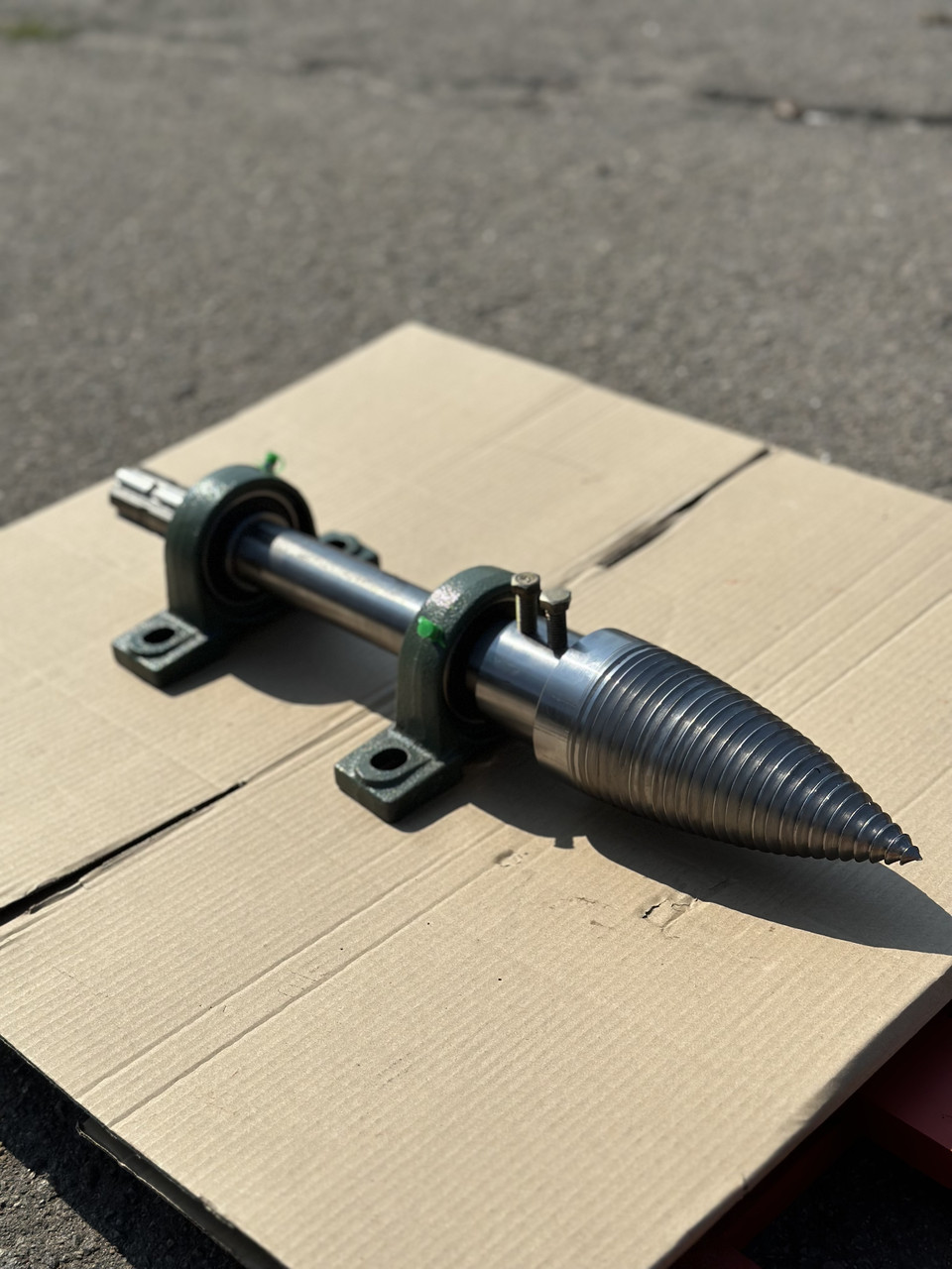 Дровокол гвинтовий для ВОМ трактора і мінітрактора (морквина 100 мм), фото 1