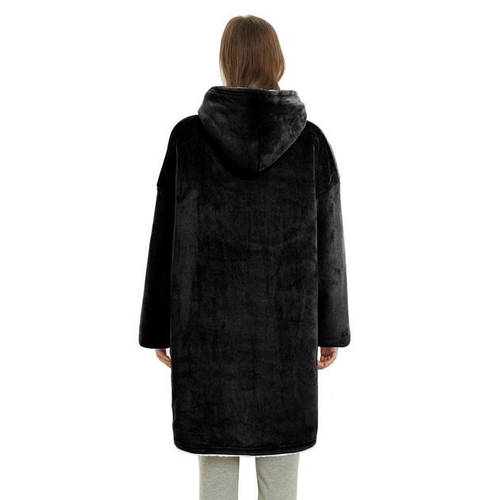 Плед толстовка с капюшоном и рукавами Huggle Hoodie оверсайз. WA-329 ...