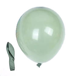 Кульки повітряні латексні кольори 053 м'ятний 10 дюймів 100 шт.