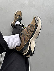 Чоловічі кросівки Саломон Salomon XT-6 Expanse GTX Brown Beige ALL18966, фото 5