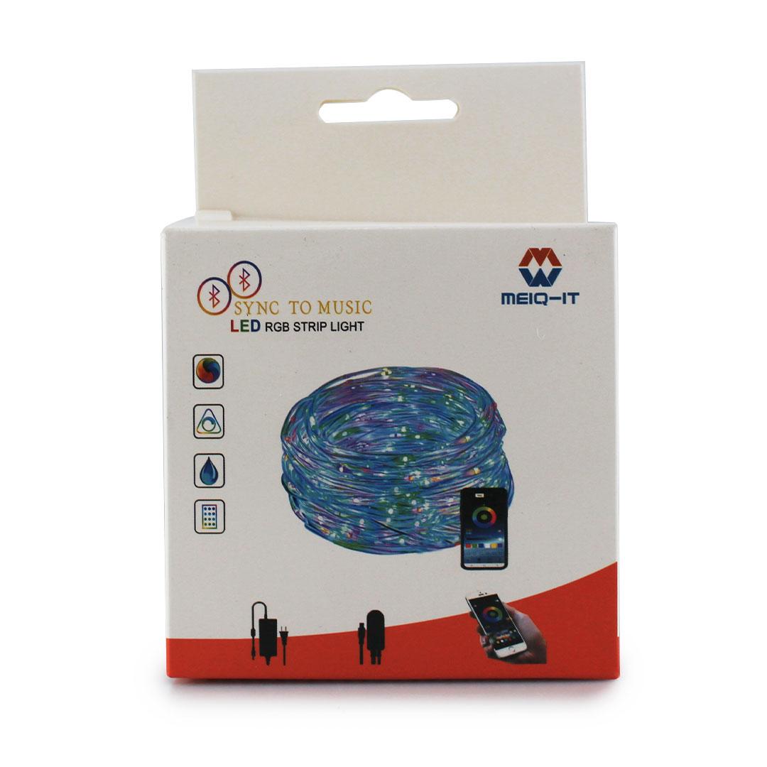 Led гірлянда з bluetooth і керуванням з тіл. +10 meter, APP BT на мідному дроті Крапля роси (320)