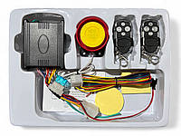 Мотосигнализация МТ 1010 с дистанционным управлением + блокировка скутера при сигнализации (125db)