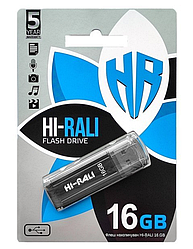 USB флеш накопичувач Hi-Rali 16GB/ HI-16GBSTBK (Гарантія 3 роки)
