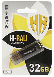USB флеш-накопичувач Hi-Rali 32GB/ HI-32GBSTBK (Гарантія 3 роки)
