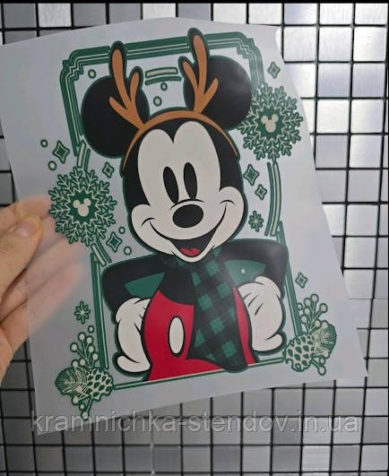 Новорічні наклейки, фото 1