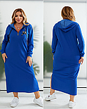 Спортивна сукня-худі жіноча, з капюшоном, фото 2