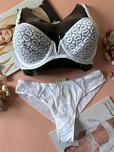 80/90В Жіноча спідня білизна комплект на чашку B білий