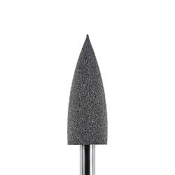 Фреза силіконова Dark 306 конус маленький сірий