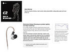 ⇒ Tin HiFi C2 2025 Mech Warrior (3.5 / mic.) - це внутрішньоканальні динамічні провідні навушники (LCP+PU), фото 8