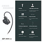 ⇒ Tin HiFi C2 2025 Mech Warrior (3.5 / mic.) - це внутрішньоканальні динамічні провідні навушники (LCP+PU), фото 6