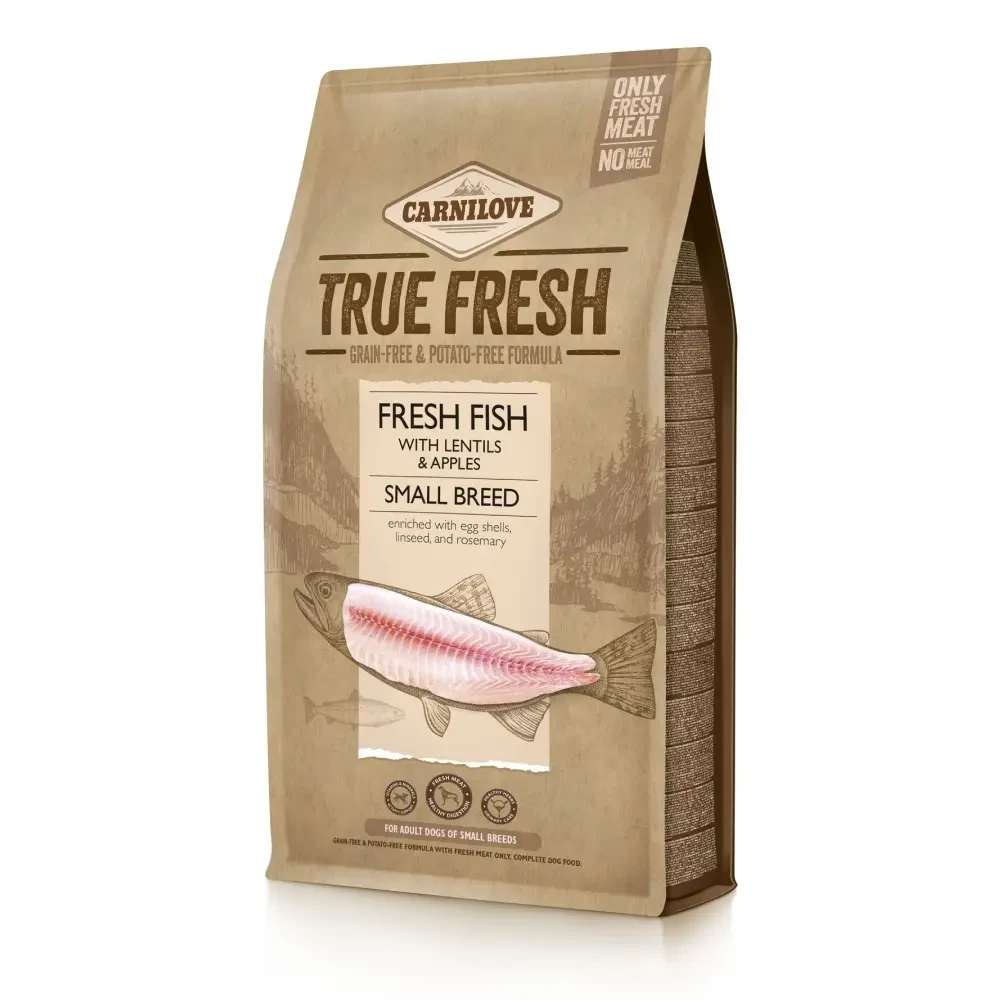 Carnilove True Fresh Fish Adult Small сухий корм для собак із рибою, 4 кг