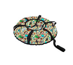 Тюбінг із камерою дитячий Майнкрафт, 1 м, до 150 кг, знімний чохол