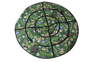 Тюбринг із камерою дитячий зелений Шрек, 1 м, до 150 кг, знімний чохол