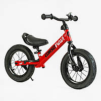 Велобіг "CORSO Navi"  сталева рама, колесо 12", надувні колеса, підніжка, підставка для ніг, дзвіночок