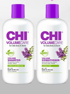 Набір CHI VolumeCare  шампунь 355 мл+ кондиціонер 355 мл для об'єму  волосся, фото 1