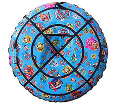 Тюбінг із камерою дитячий Патруль, 1 м, до 150 кг, знімний чохол