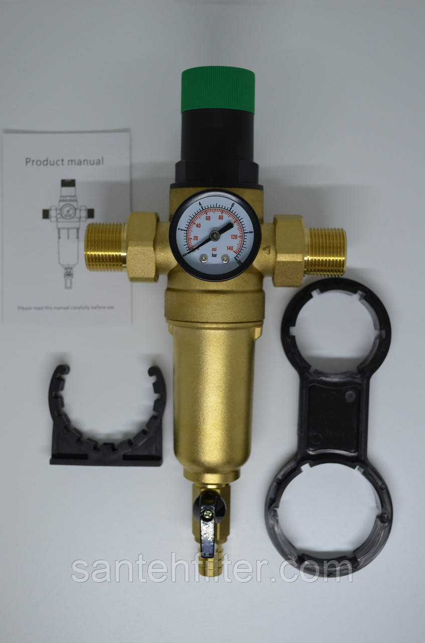 Фільтр з редуктором 3/4 для гарячої води (аналог Honeywell FK06-3/4AAM)