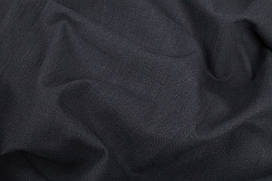 Поплін льон ЧОРНИЙ 240 см