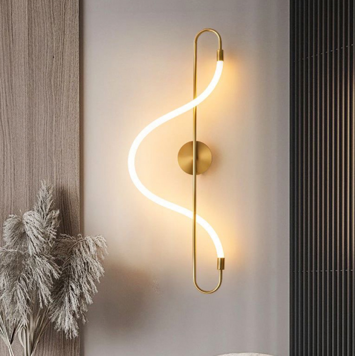 Латунне бра із акриловим розсіювачем 65 см W 030/600 AB, фото 1