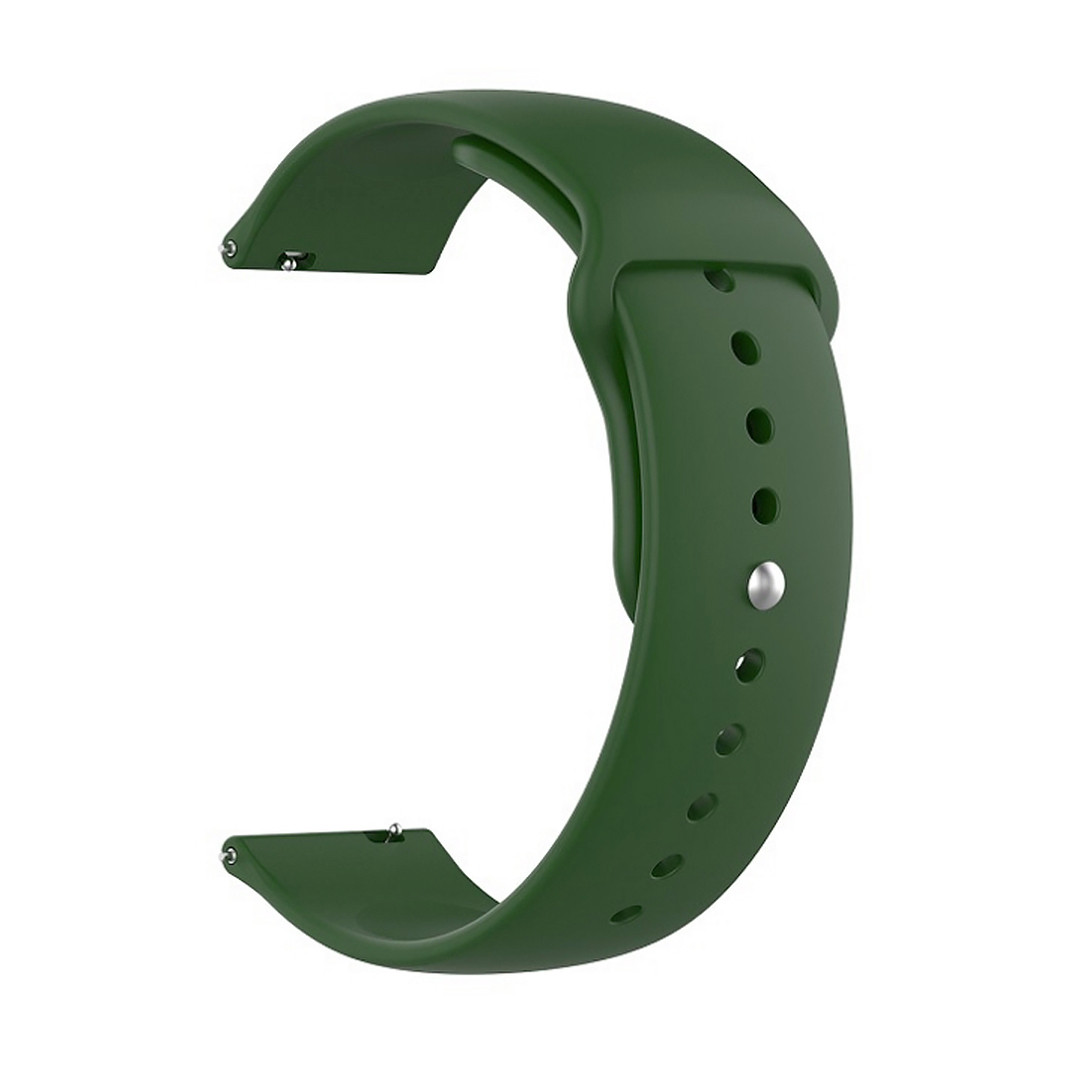 Силіконовий ремінець для Amazfit Active 2R (A2437) | HMU | зелений