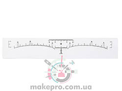 Лінійка для брів самоклеюча одноразова