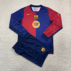 Футбольна форма Барселона довгий рукав 2024-25