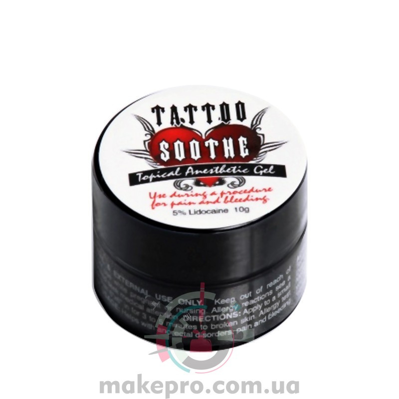 Вторинна анестезія Tattoo soothe Topical (гель 10 мл)