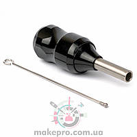 Тату тримач з штовхачем 25 мм чорний