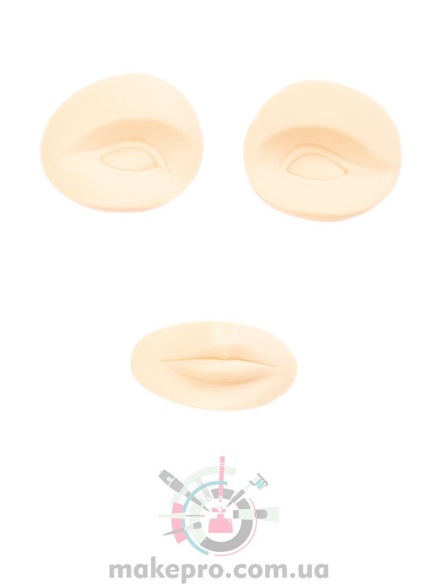 Комплект змінних частин до муляжу голови (порожнисті), фото 1