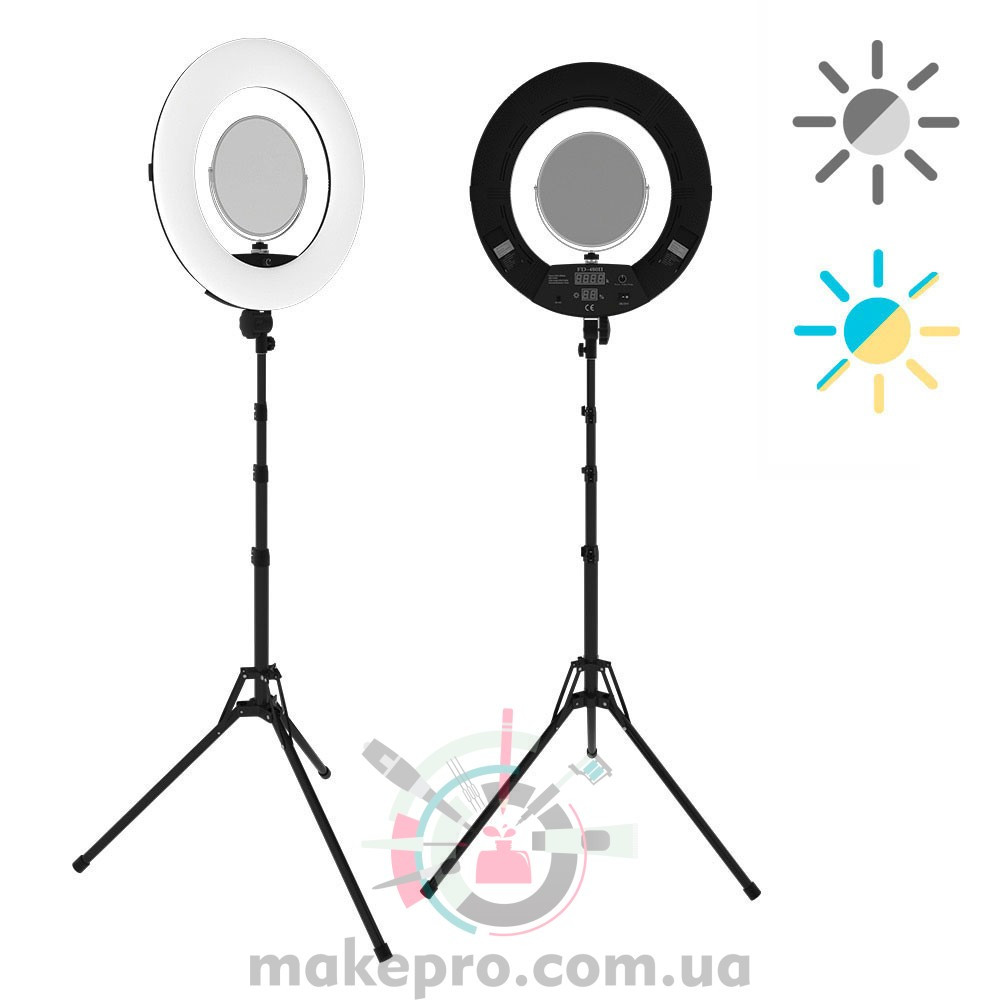 Кільцева лампа ringO Bi color (black) тріснув корпус, фото 1