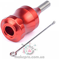 Модульний тримач червоний 30 мм з штовхачем