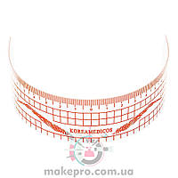 Лінійка для мікроблейдінга KMC Червона