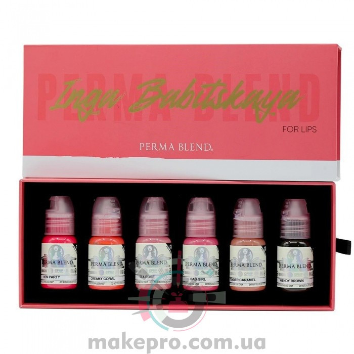 SET-15 ml Perma Blend Lip Set [Inga Babitskaya]
