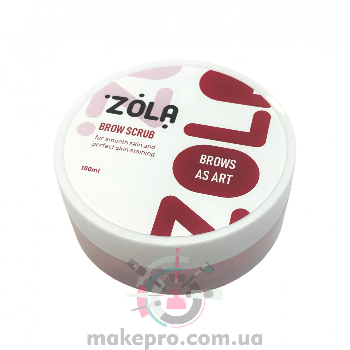 Скраб для брів ZOLA (100 мл)