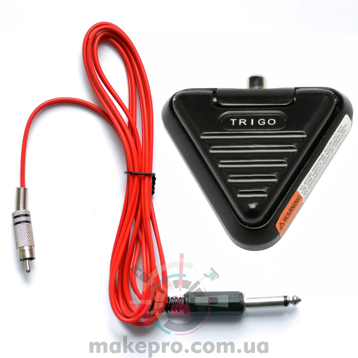 Педаль TRIGO для роботи з Блоком Живлення (роз'єм 6.35 mm) чорна