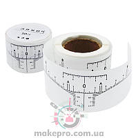 Лінійка для брів самоклейна одноразова в рулоні (50 шт.)