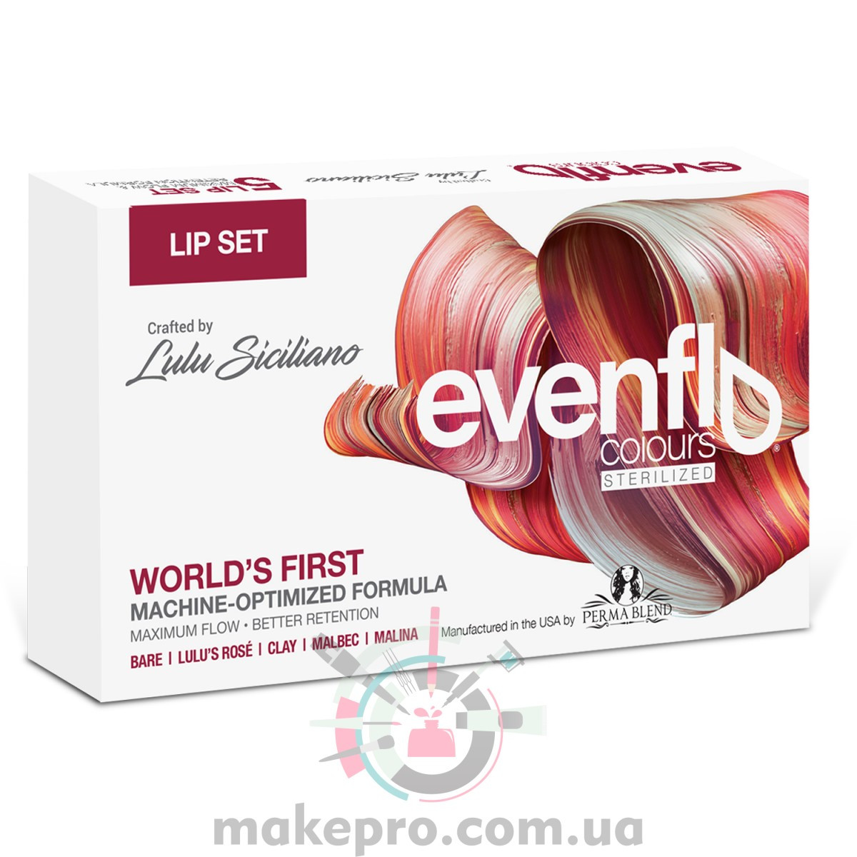 SET-15 ml Perma Blend Lip Set [Lip Evenflo - Lulu Siciliano]