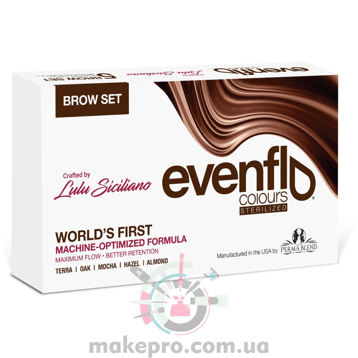 SET-15 ml Perma Blend Brow Set [Brow Evenflo - Lulu Siciliano]