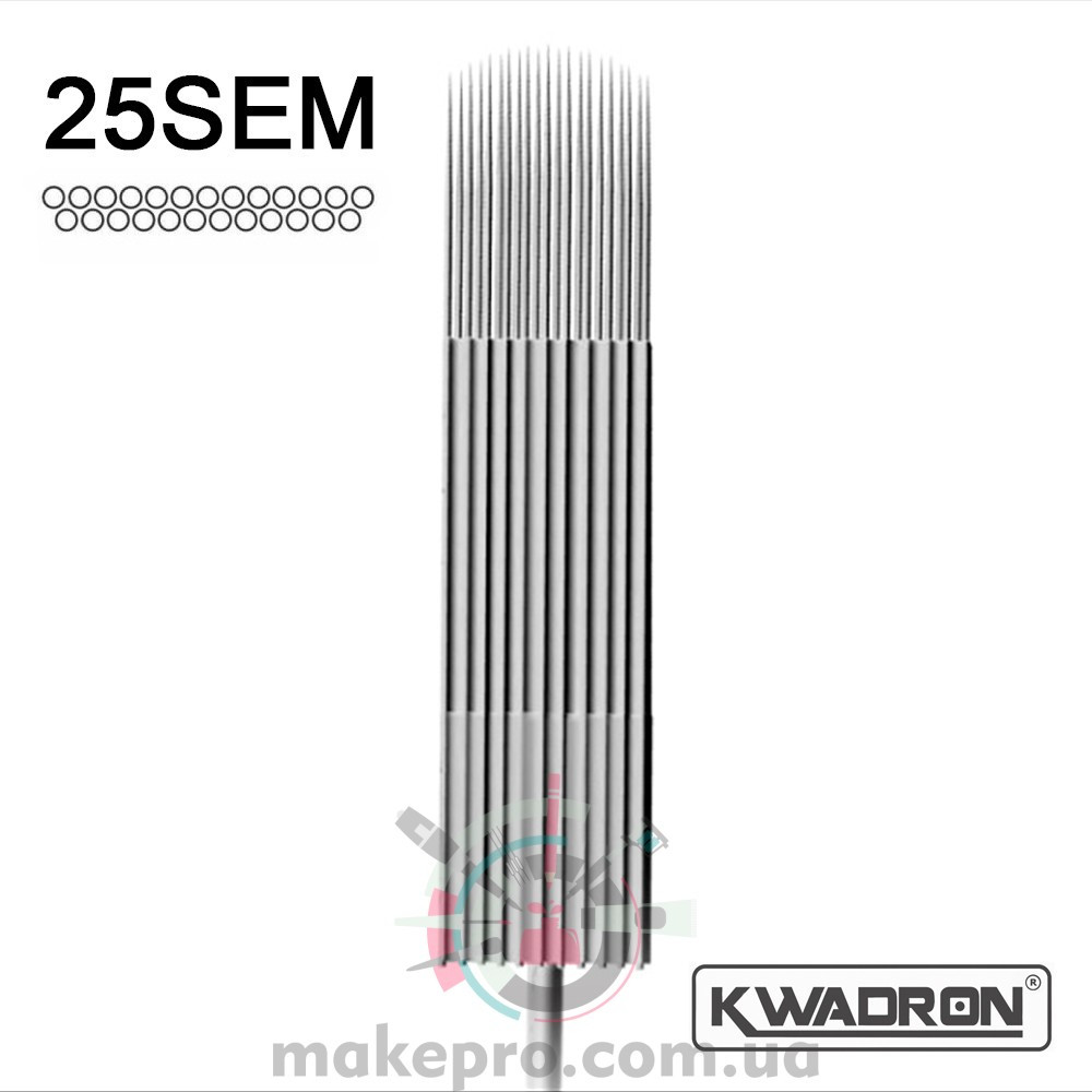 Тату голку KWADRON Soft Edge Magnum 25 SEM (0.35) [Для тренування/Домен до 01.02.21], фото 1