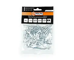 Заклепка алюмінієва 4* 12.5 мм (50 шт.)