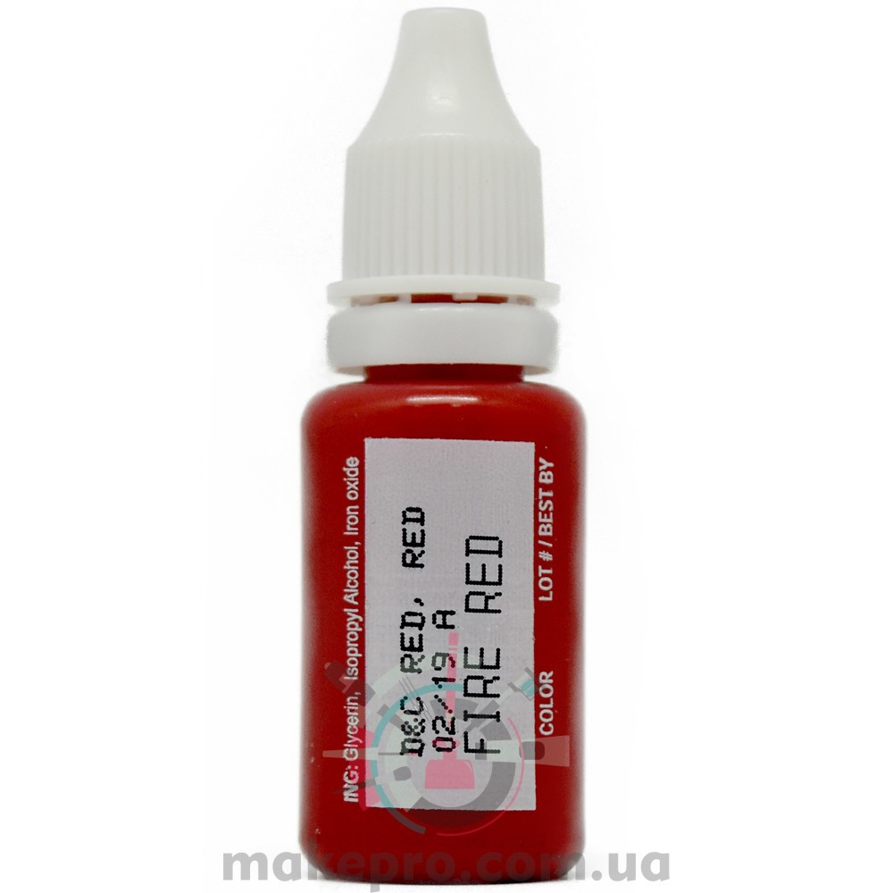 15 ml. Fire Red Biotouch (DD) / Вогненно-червоний [Годен до 01.08.2022]