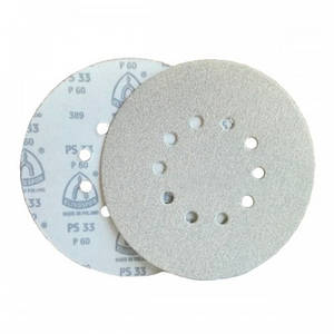 Шліфувальний круг KLINGSPOR PS33 на липучці, GLS52, D225 мм, зерно 100