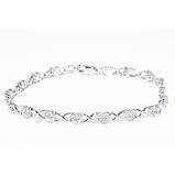 Браслет. Натуральний діамант. Срібло 925., фото 2