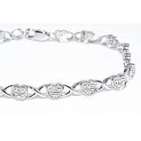 Браслет. Натуральний діамант. Срібло 925., фото 7