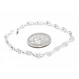 Браслет. Натуральний діамант. Срібло 925., фото 5