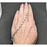 Браслет. Натуральний діамант. Срібло 925., фото 9