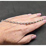 Браслет. Натуральний діамант. Срібло 925., фото 10