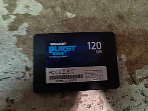 Жорсткий диск Вінчестер SSD 120 Gb / Гб Patriot Burst Elite PBE120GS25SSDR 2.5" SATA3 No 24081112, фото 1
