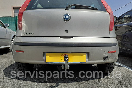 Фаркоп Fiat Punto II 1999-2010 (також Grande Punto і Evo Punto) оцинкований, фото 1